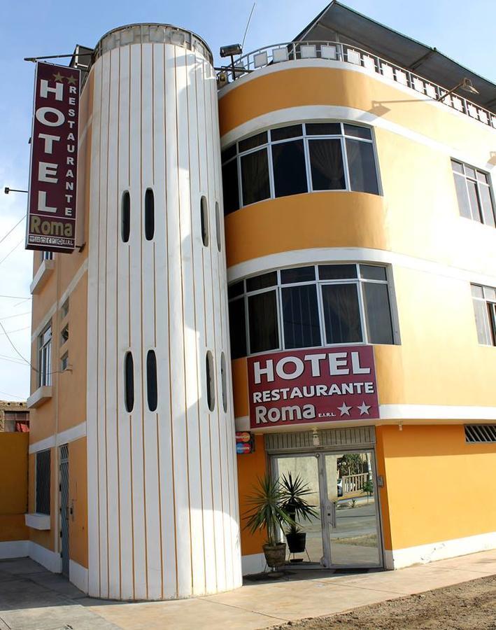 Hotel Y Restaurante Roma Ica Buitenkant foto